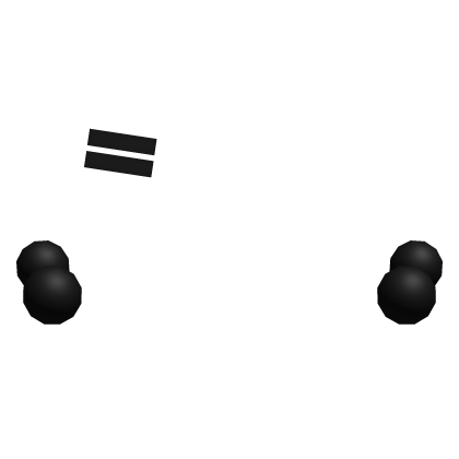 ♡ ꒱ cute low pigtail hair bobbles in black Roblox item