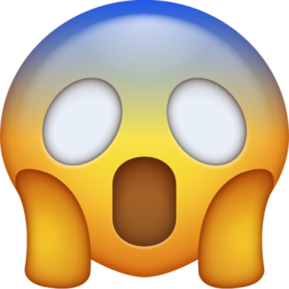 Screaming in Fear Emoji Roblox decal