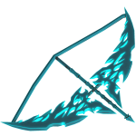 Electric Blue Bow