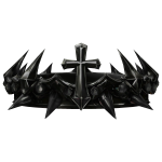Cross of Eternal Night Thorned Crown