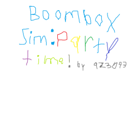 Boombox simulator: party time!
