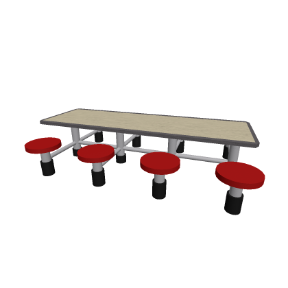School Table Red