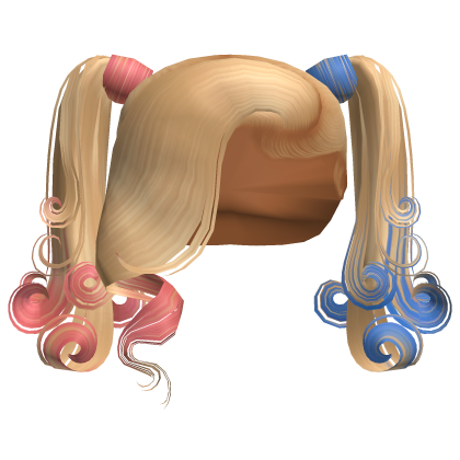 ☆ | Halloween Swirly Pigtails W Side Bang
