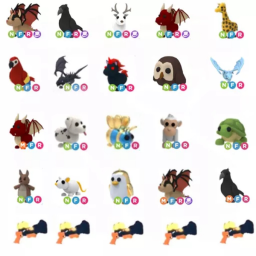 🌟Free Neon? Pets Adopt Me! Legendary [Brookhaven]
