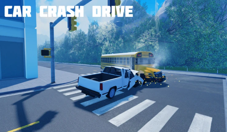 🚗 Car Crash Drive