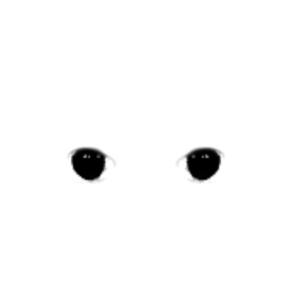 Creepy eyes for Regular 64 Roblox decal