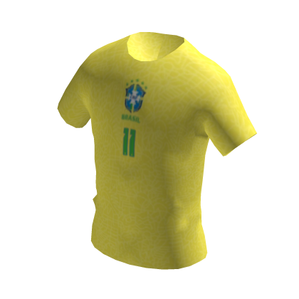 Raphina Brazil Home Football Kit Jersey thumbnail