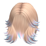 Fluffy Layered Wolfcut (Cotton Candy)
