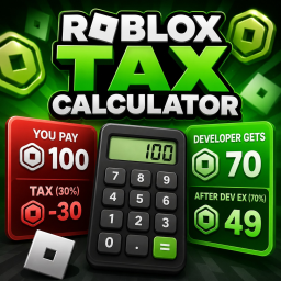 Roblox Tax Calculator