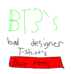 BAD designer T-shirts