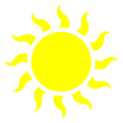 Cartoon Sun Roblox decal
