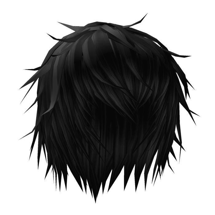 dark emo hair