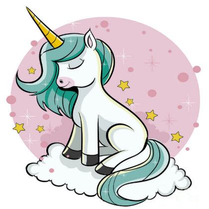 Unicorn Cartoon Roblox decal