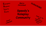 Speedy's Roleplay Community