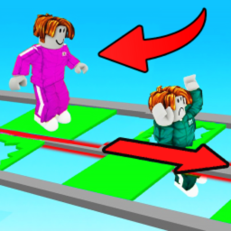 Impossible Squid Game Glass Bridge Obby
