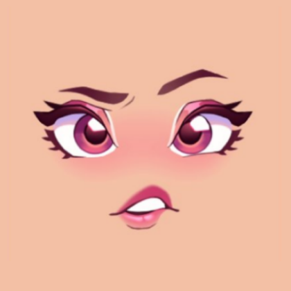 makeup [non transparent] Roblox decal