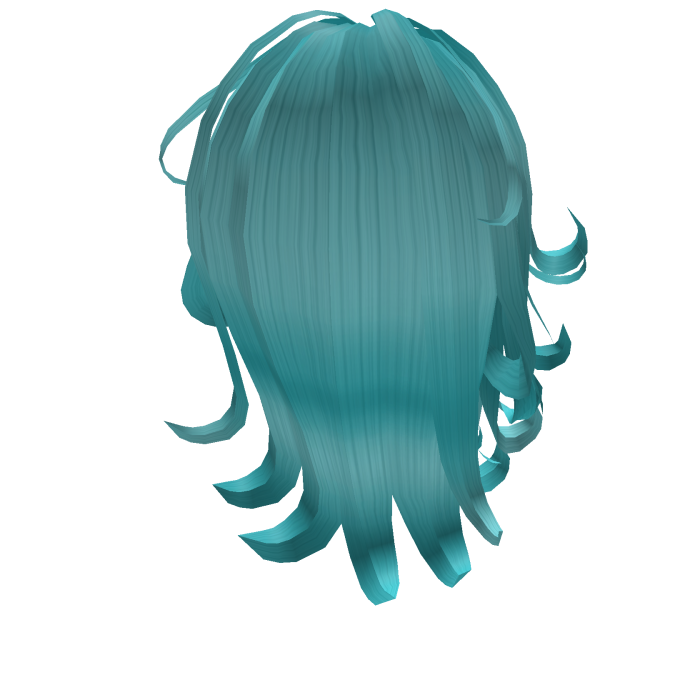 Gyaru Bouncy Layered Curls Ocean Blue