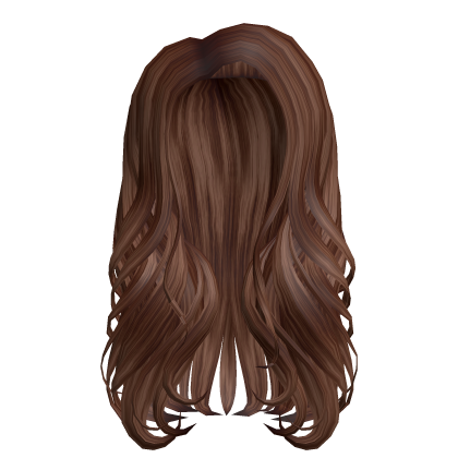 Californian Flowy Messy Long Wavy Hair (Brown) Roblox item