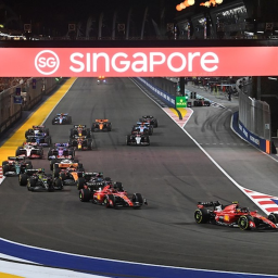 Formula 1 marinabay track