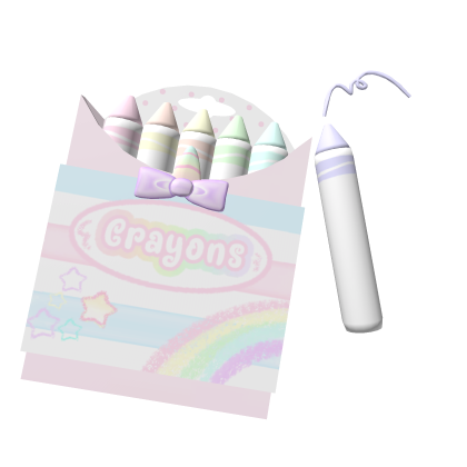 ♡ cutecore unicorn crayon snack kawaii pastel 