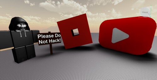 "Please Do Not Hack!"