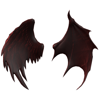 Divine Angel&Devil Duality Wings (Dark Red) Roblox item