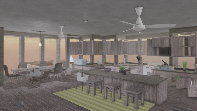 Modern House with Air conditioners V.1 screenshot 3