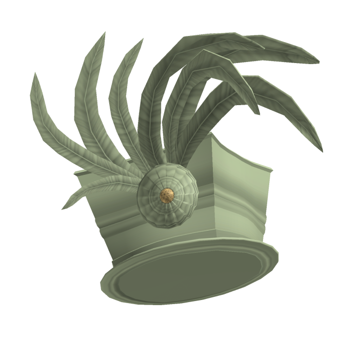 Ladies Feathered Czapka | 1800s - 10s | Green