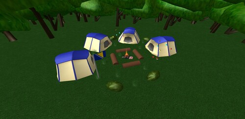 Bosnia and Herzegovina Forest Camp