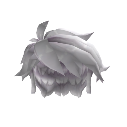 Messy White Hair