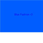 ♥Blue Fashion♥