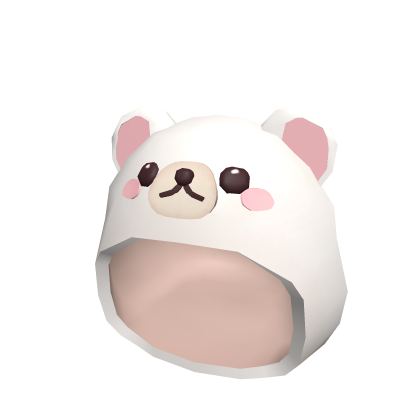 Cutesy Polar Bear Hood