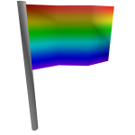Classic Rainbow Flag