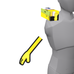 Sad Spongebob 2D - Right Arm
