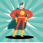 The amazing super hero group