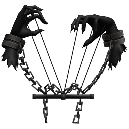 Creepy Chained Ventriloquist Puppeteer (Black) Roblox item