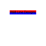 Red And Blue Line Designs