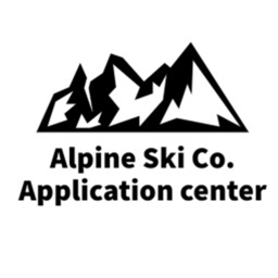 Alpine ski resort company application center