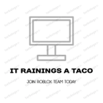it rainings a taco