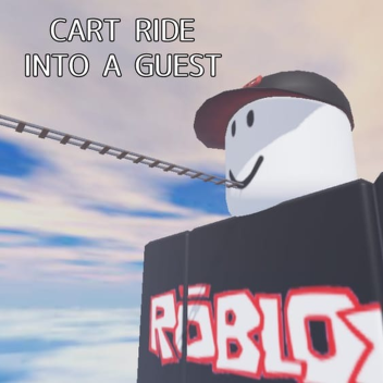 Cart Ride Into A Guest