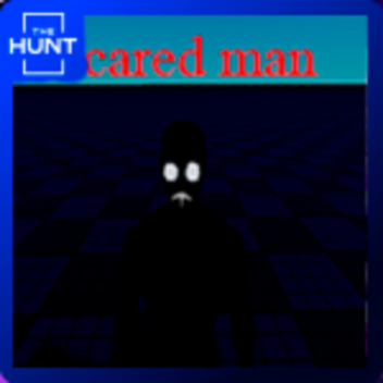 scared man