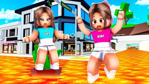 Survive Lava Disaster🔥