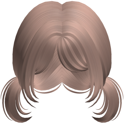 Short Cute Kawaii Pigtails (Light Brown) Roblox item