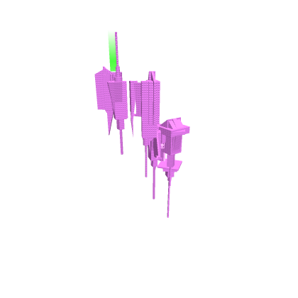 Fuchsia Faultline (Escalator)