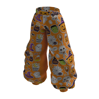 Orange Pants Halloween