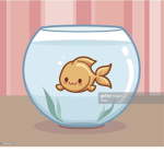 The goldfish's
