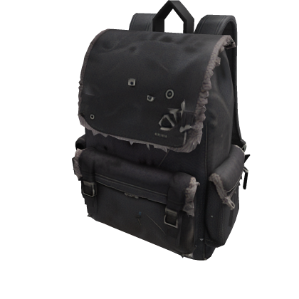 Washed Denim Backpack