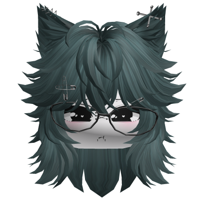 Moe Furry Wolfcut (Teal)