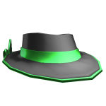 Green Angelic Fedora