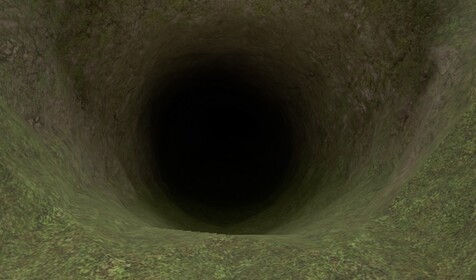 the scary cave...
